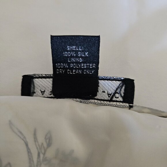 Harris Wallace New York Women's 100% Silk Mini Skirt Size 8 - Picture 8 of 11